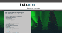 Desktop Screenshot of buske-online.de