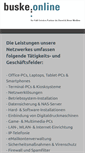 Mobile Screenshot of buske-online.de