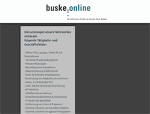 Tablet Screenshot of buske-online.de